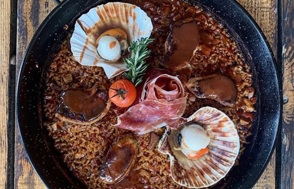 arros à canet en roussillon à la siesta