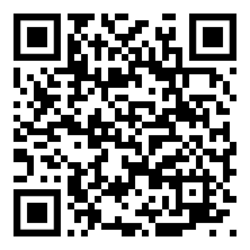 QR Code — réservation en ligne